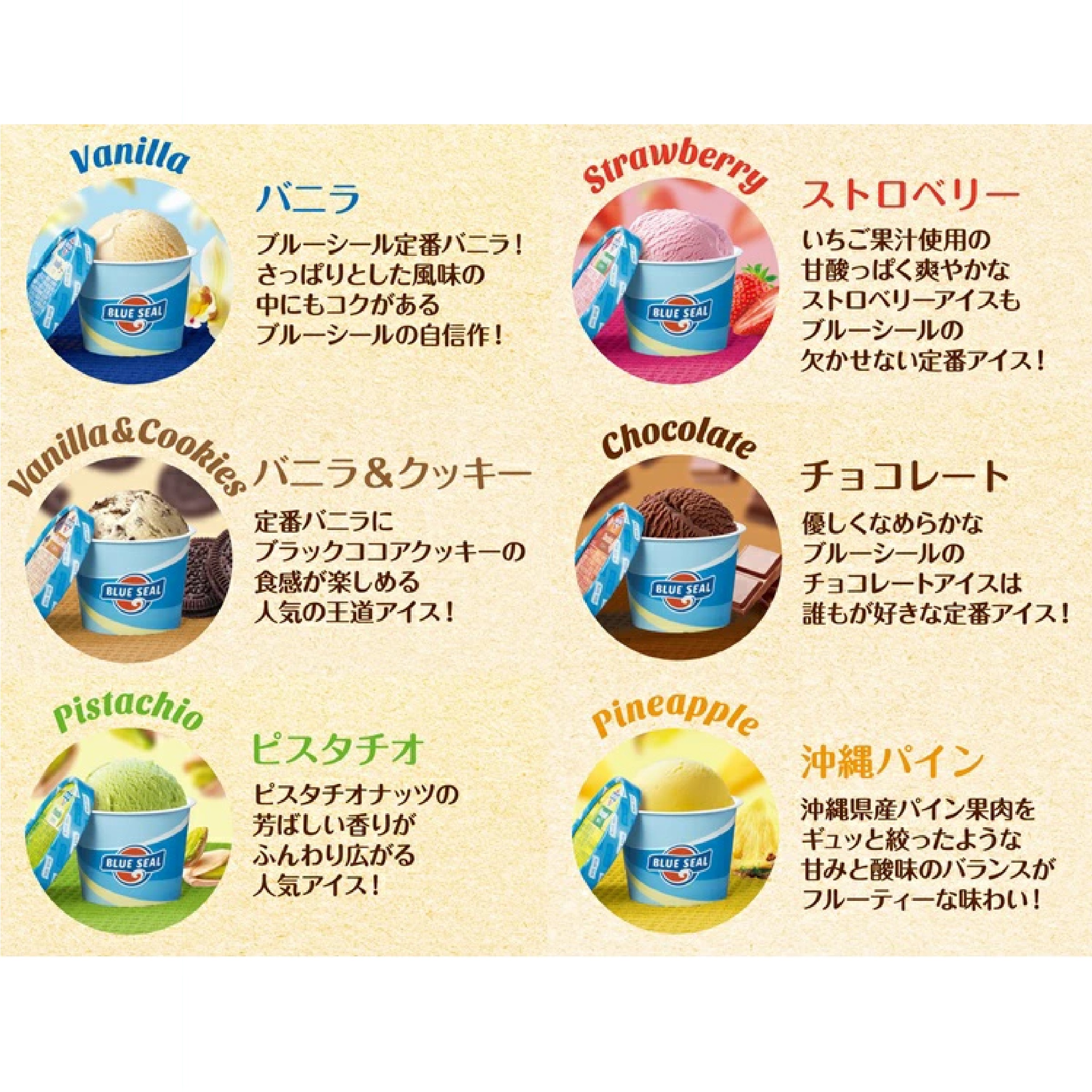 ブルーシールアイス 8個セット